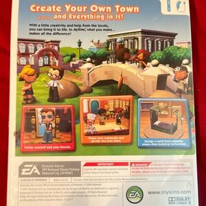 My Sims Wii Game only played 1 time